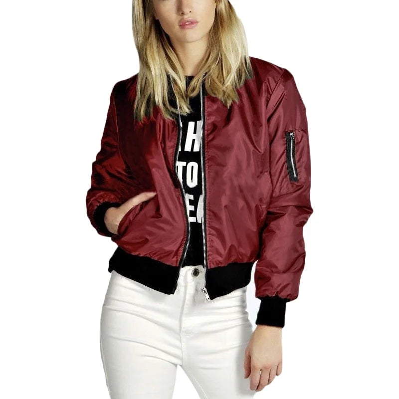 Women’s Casual O-neck Spring Jacket