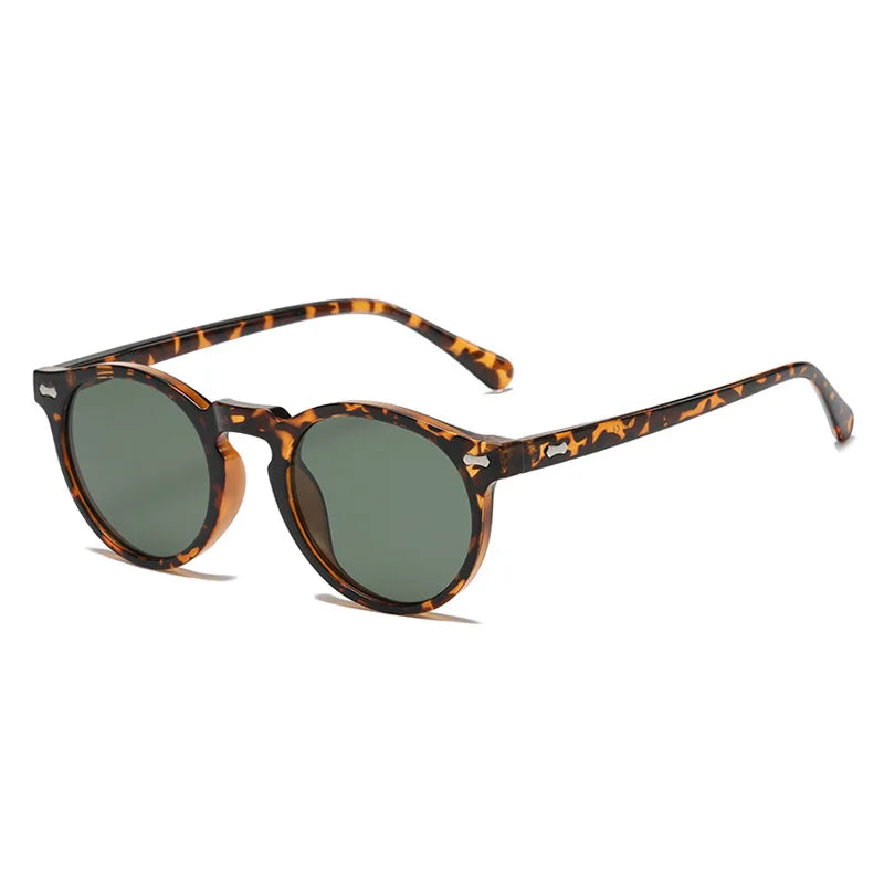 Retro Round Polarized Sunglasses for Men & Women