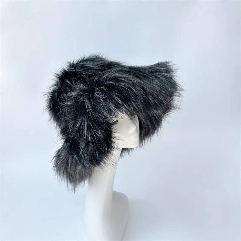 Punk Rock Style Women's Ball Bag Y2K bucket hat