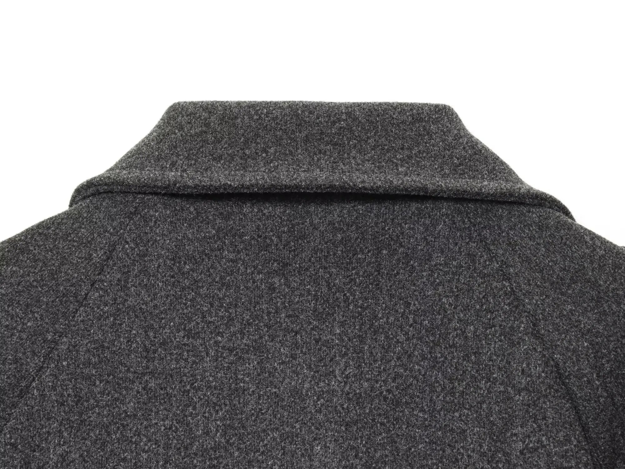 HH Women Fashion Lapel Double-breasted Pocket Belte