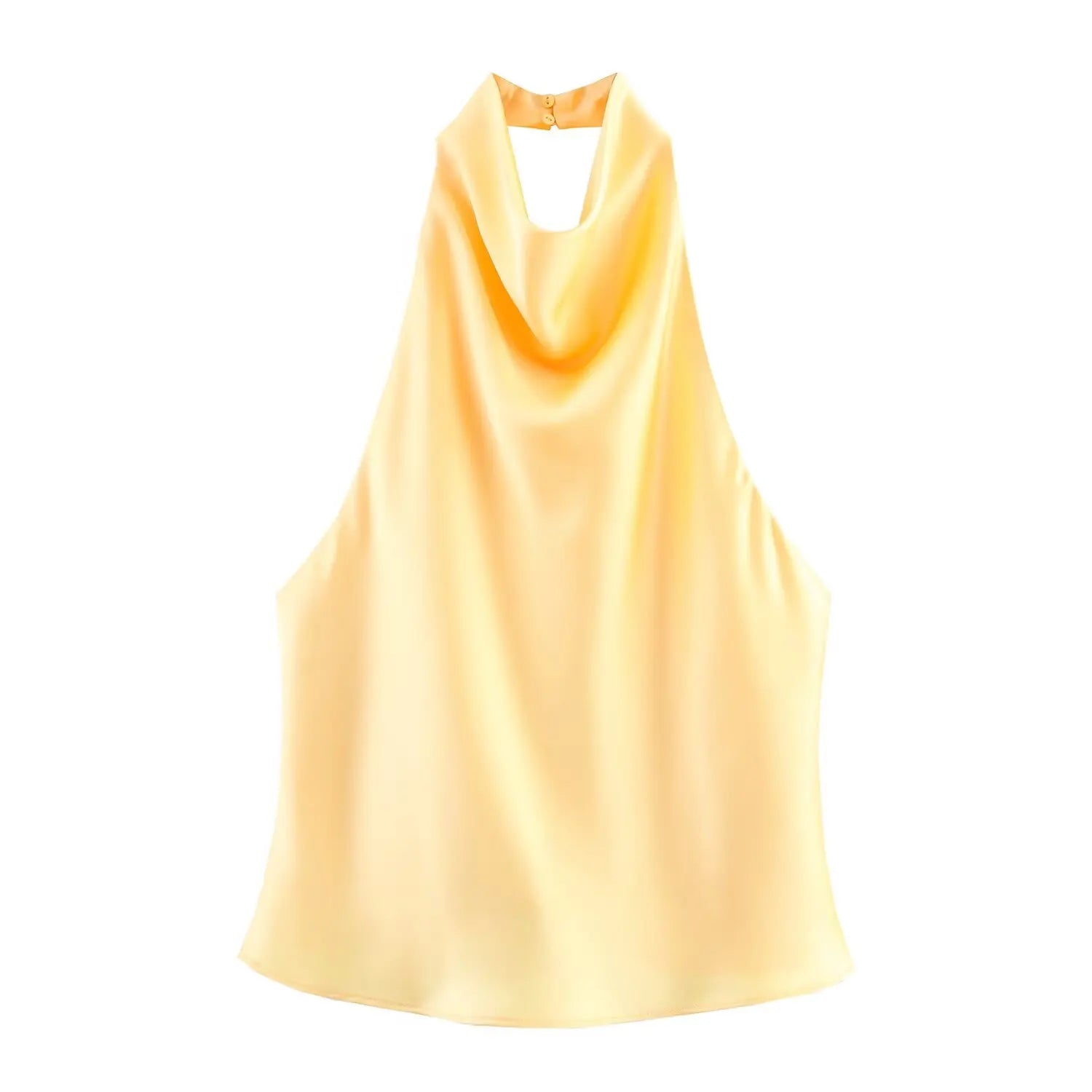 HH Women New Fashion Versatile High Waist Slim Yellow Sequin
