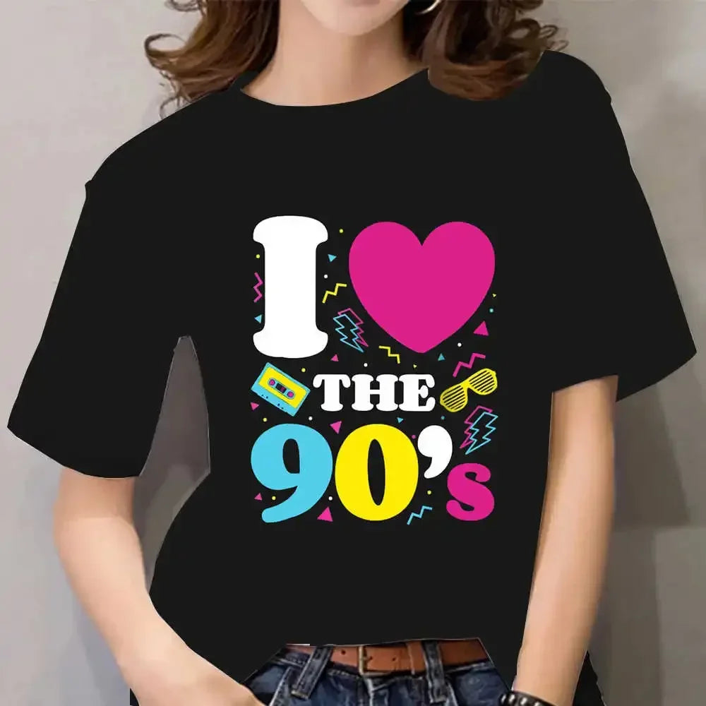 Love 80 3D Print Oversized T-shirt