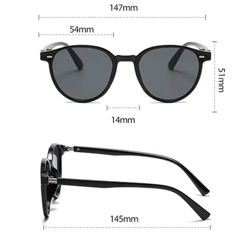 Small Oval Fashion Sunglasses UV400 for Women & Men