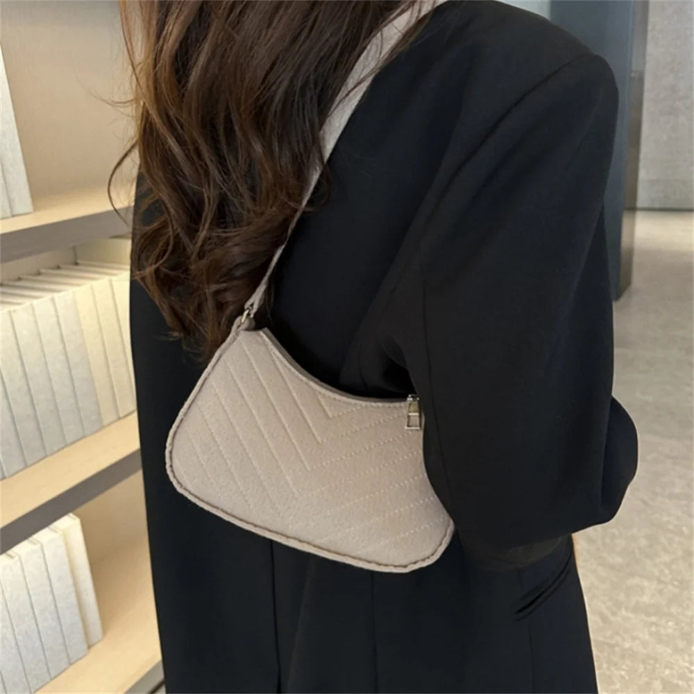 2025 Felt Mini Shoulder Bag