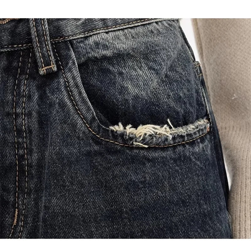 Y2K Baggy Jeans Women Retro Streetwear
