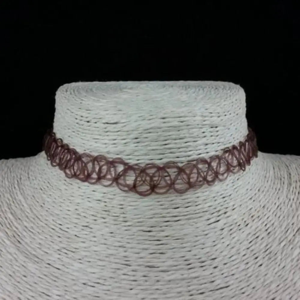 Multi-Color Braided Fish Thread Choker