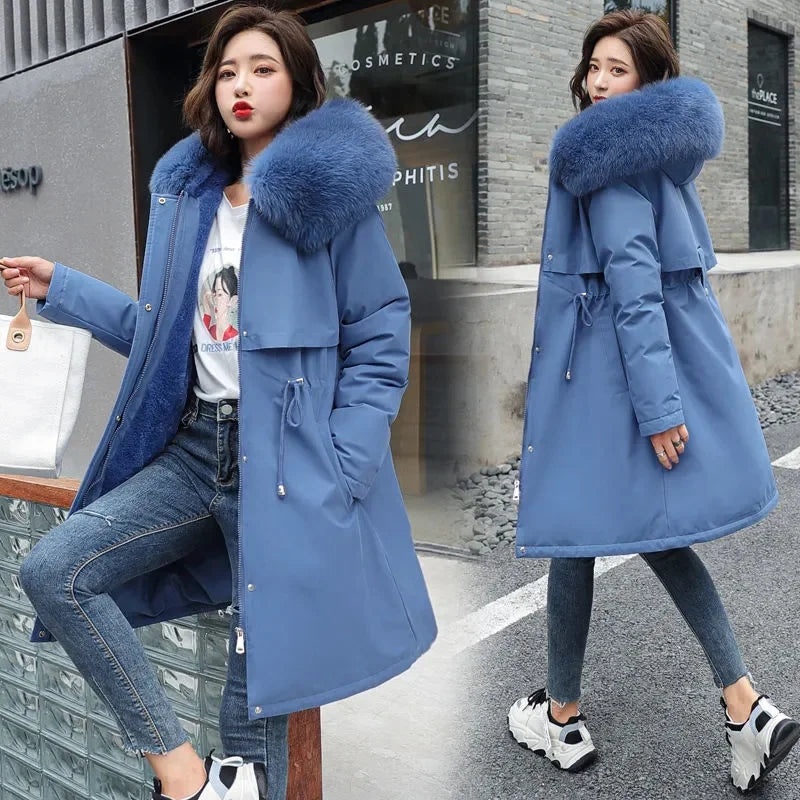 Winter Jacket 2025 New Women Parka Clothes