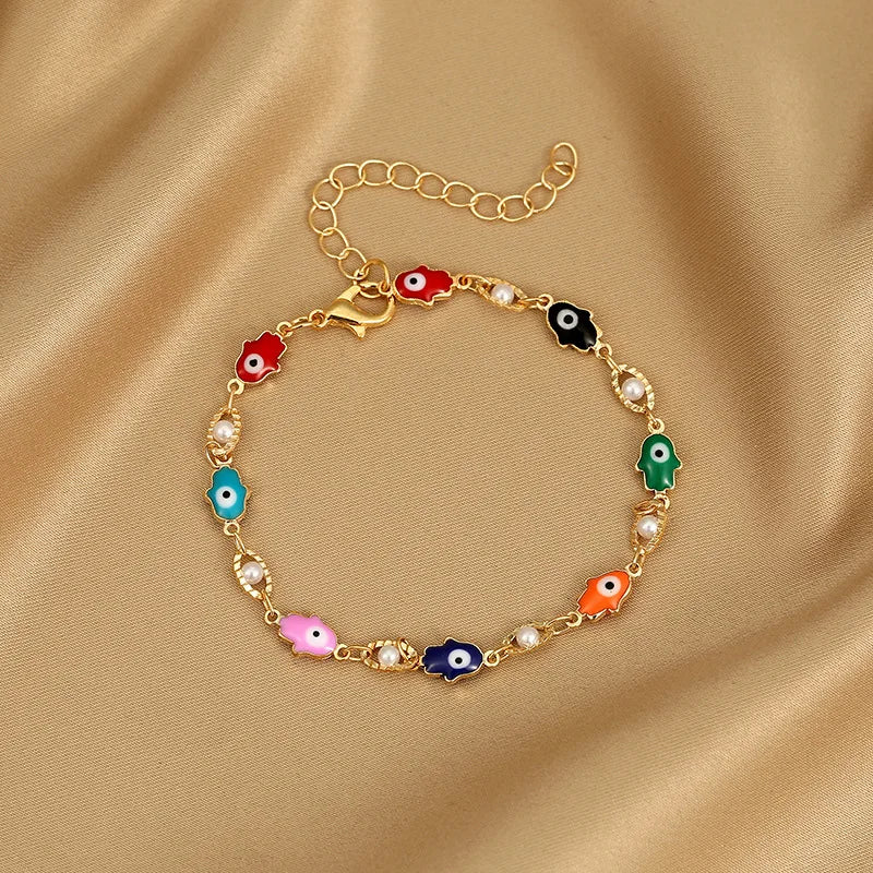 Exquisite Korean Crystal Heart Zircon Bracelet