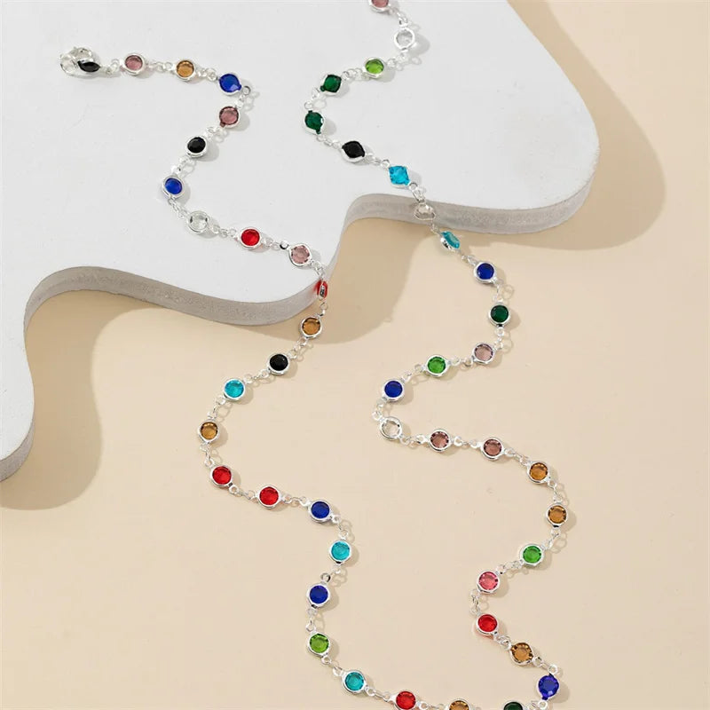 Bohemian Colorful Y-Shaped Necklace