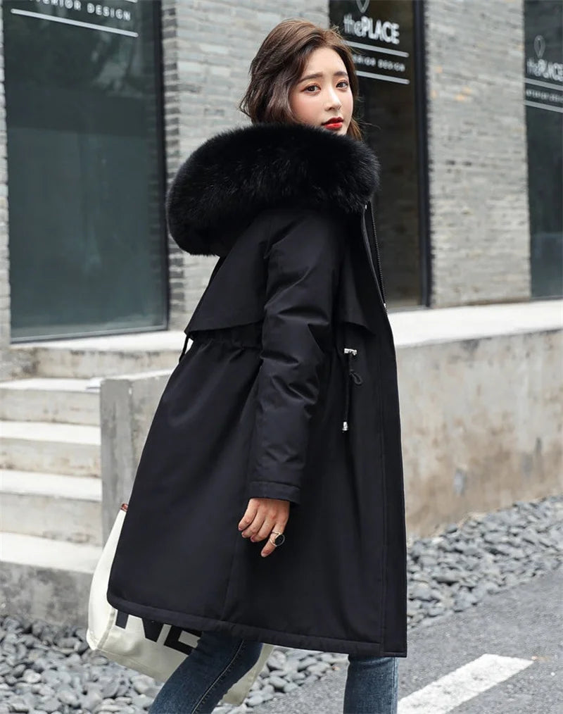 Winter Jacket 2025 New Women Parka Clothes
