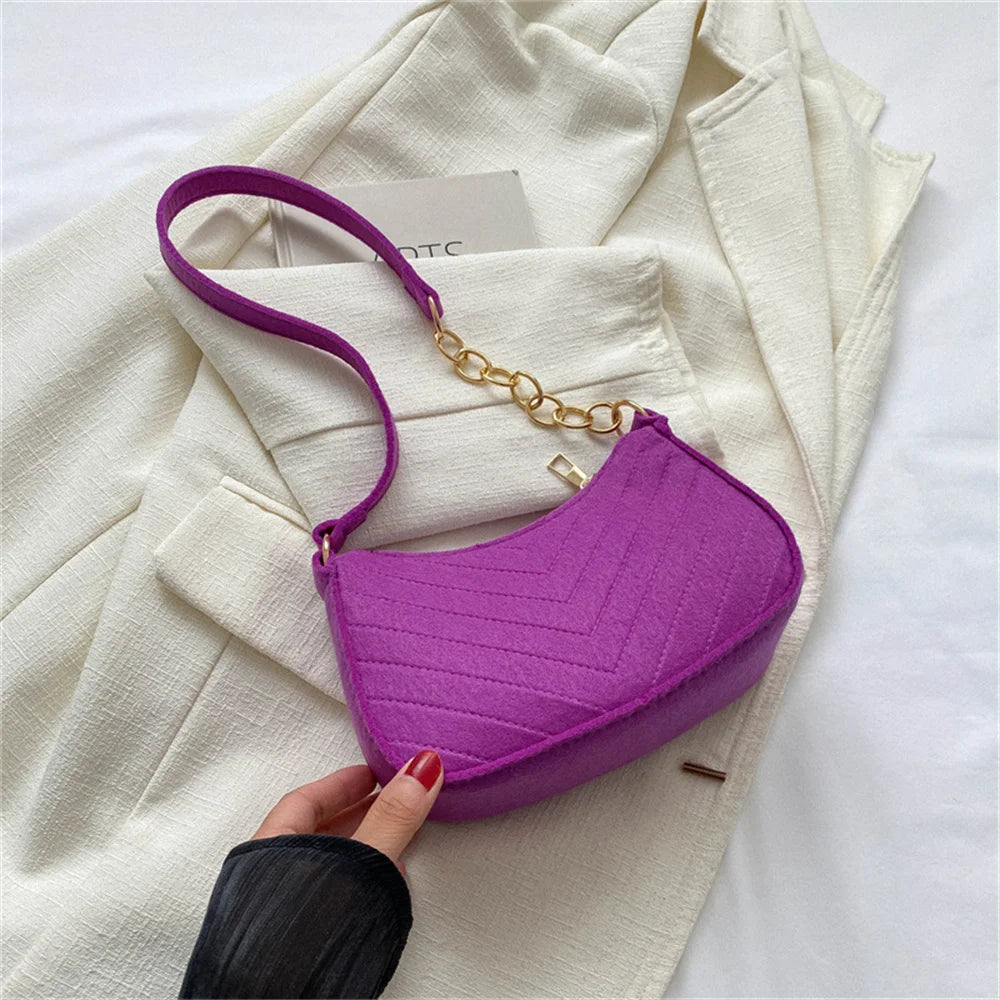 2025 Felt Mini Shoulder Bag