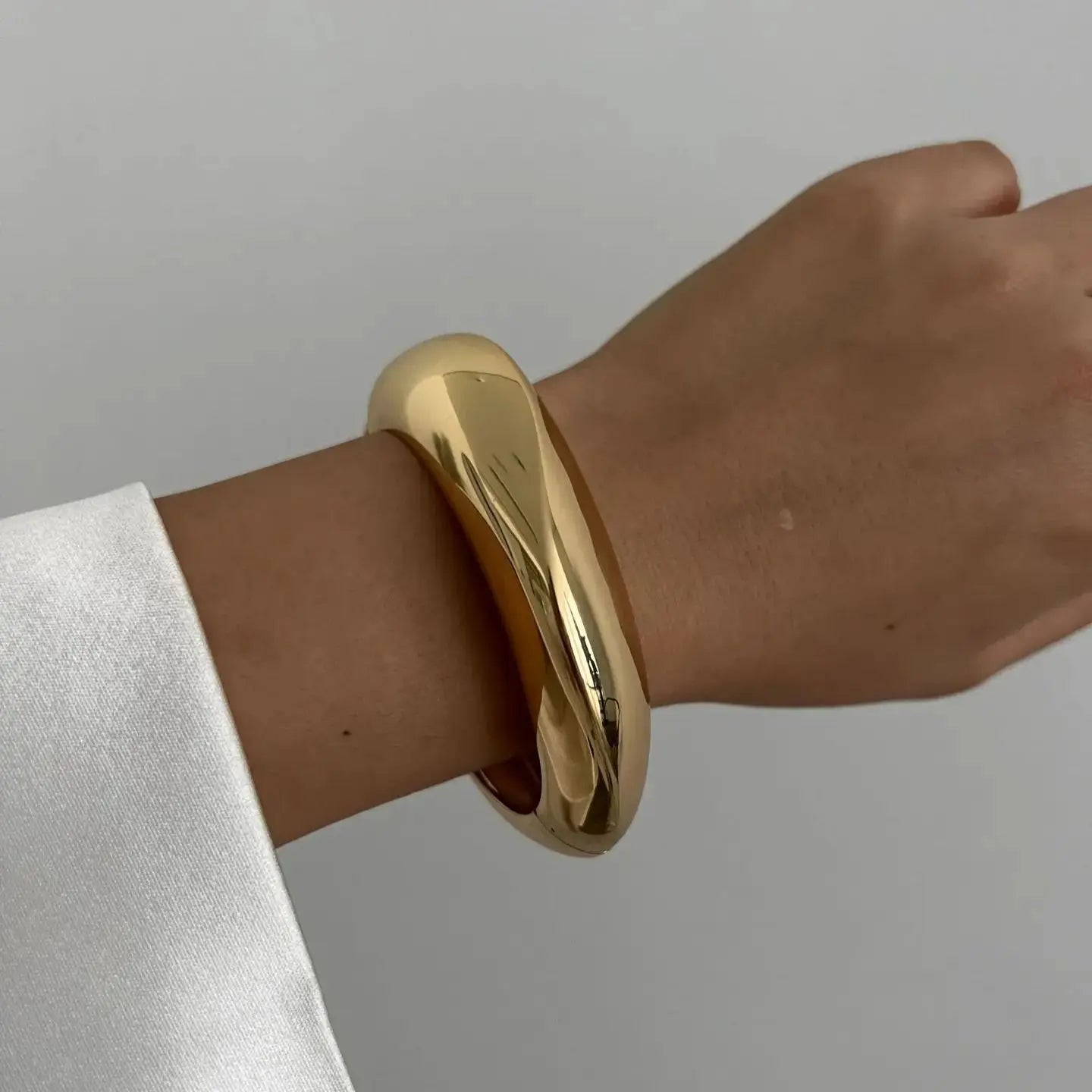Vintage Hip Hop Metal Cuff Bangles Set