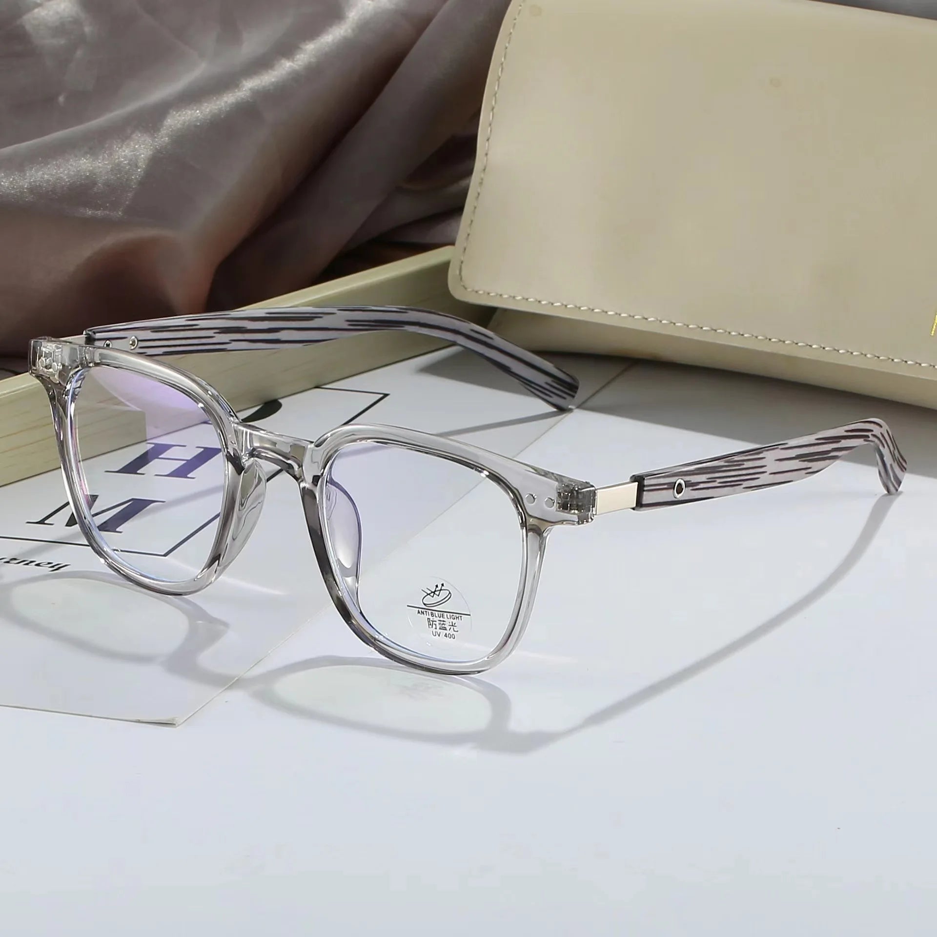 Trendy Anti Blue Light TR90 Glasses for Men & Women