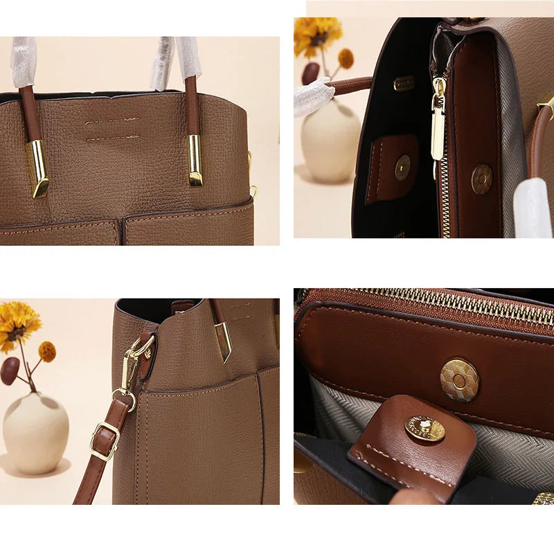 2025 Luxury Leather Crossbody Shoulder Bag