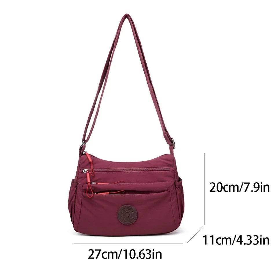 Multi-layer Lightweight One-shoulder Crossbody Bag