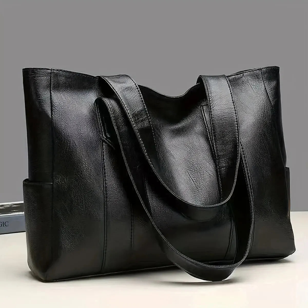 Vintage Retro Vegan Tote Bag
