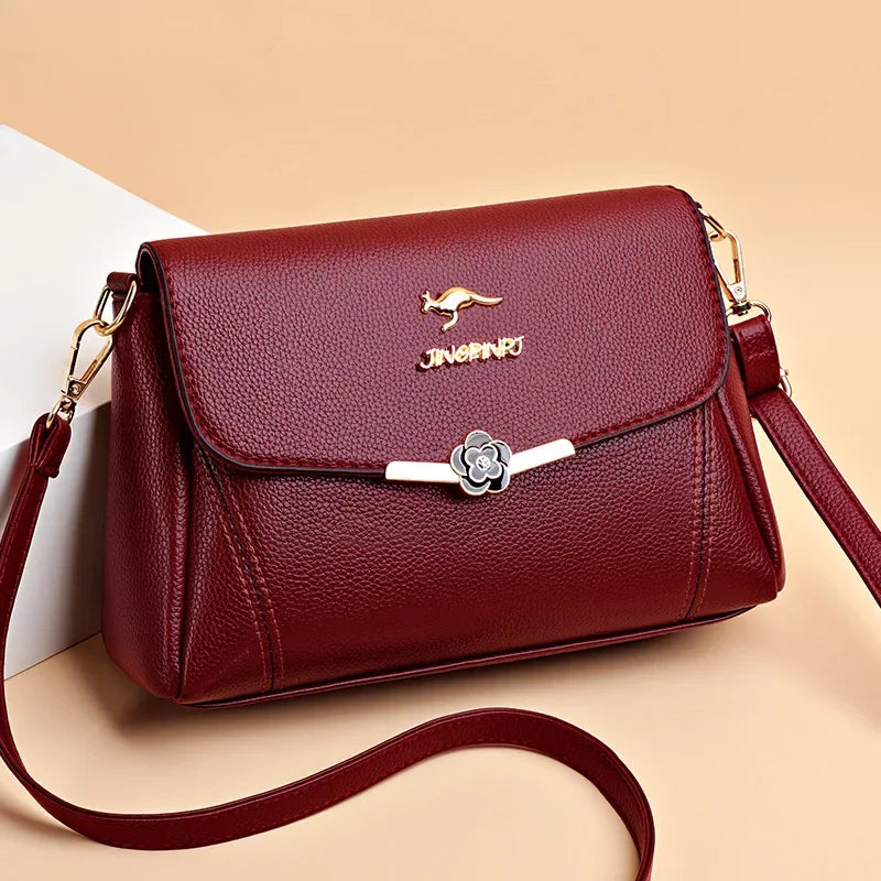 2024 Soft Leather Single Shoulder Crossbody Bag