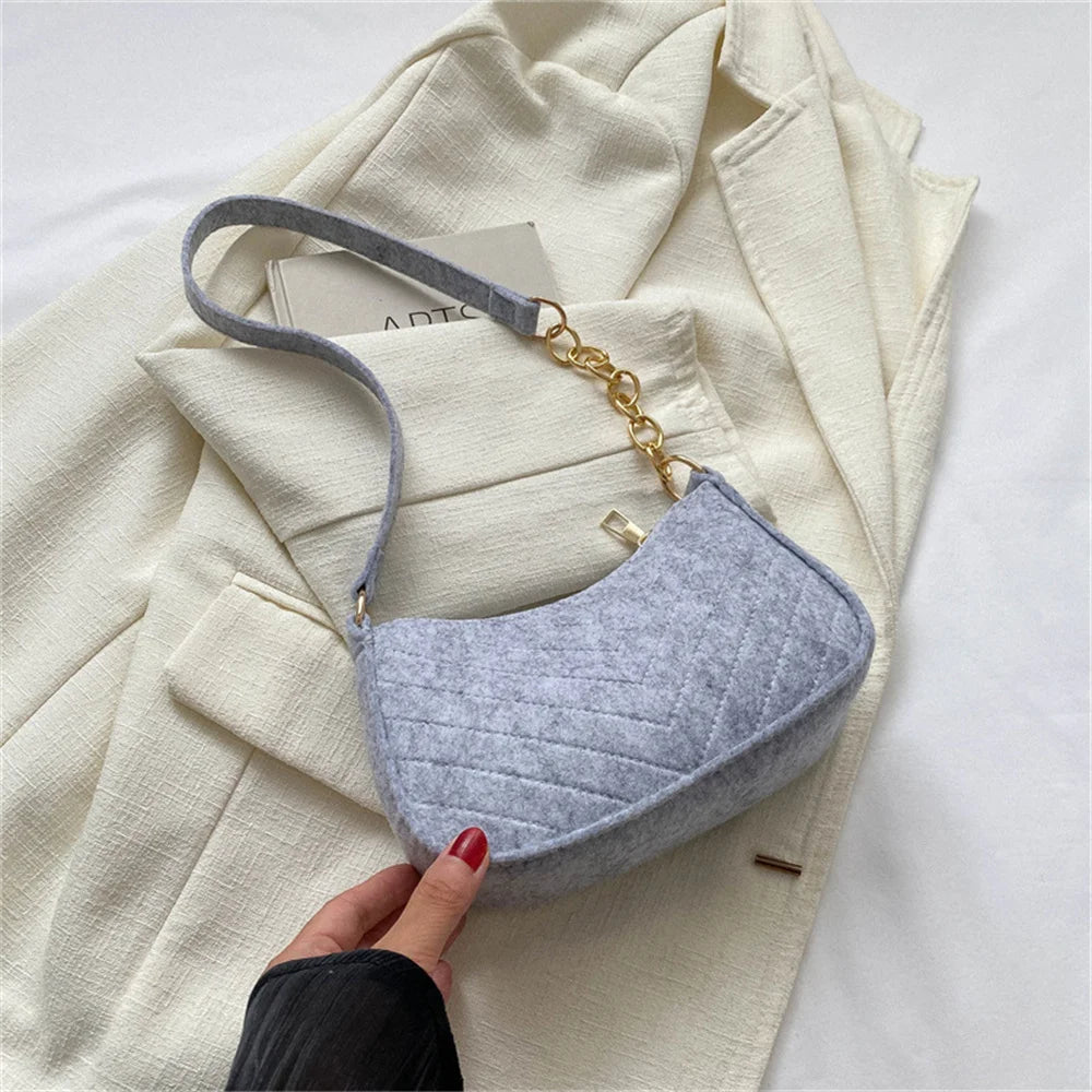 2025 Felt Mini Shoulder Bag