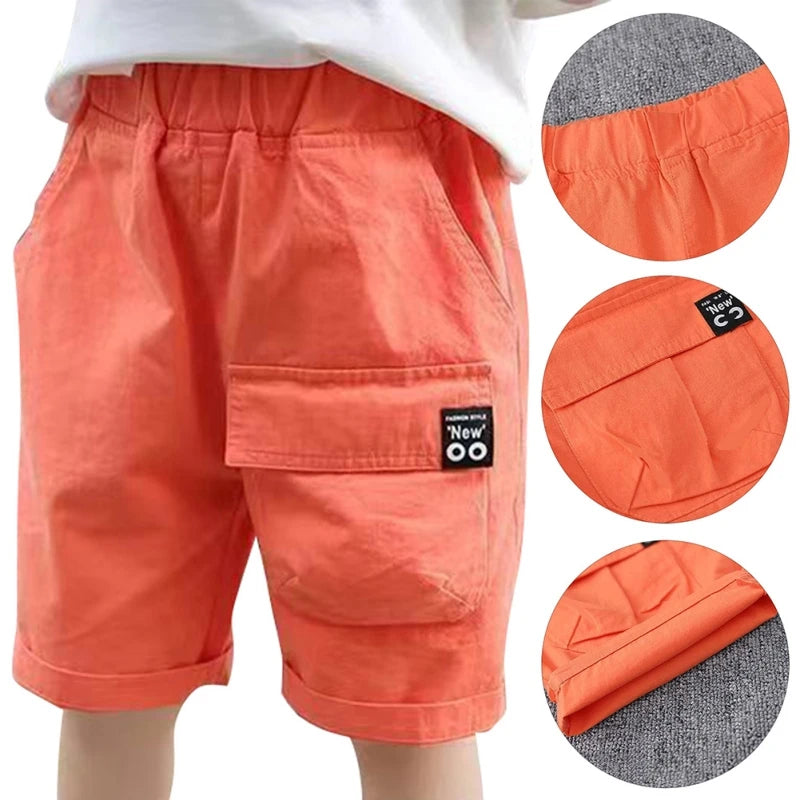 Kids Boys Classic Loose Summer Shorts