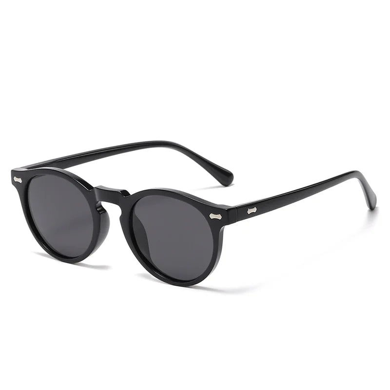 Retro Round Polarized Sunglasses for Men & Women