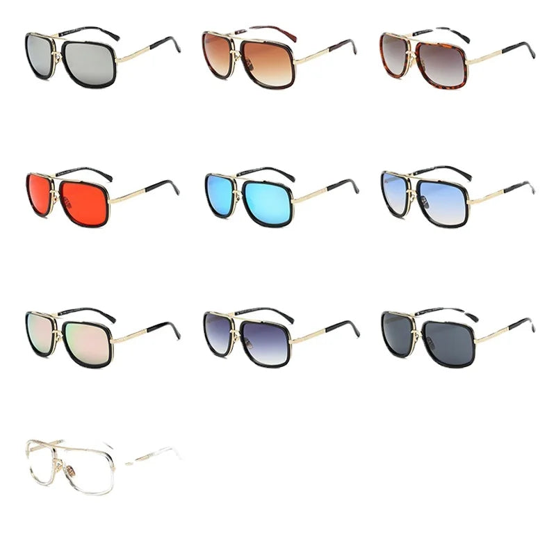 Cool Men’s Gradient Pilot Sunglasses UV400