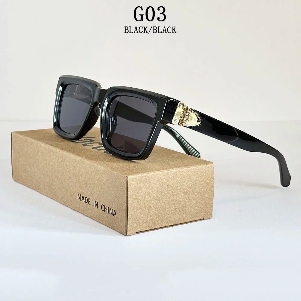Millionaire Square Luxury Vintage Sunglasses
