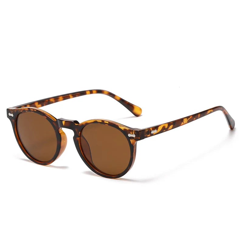 Retro Round Polarized Sunglasses for Men & Women