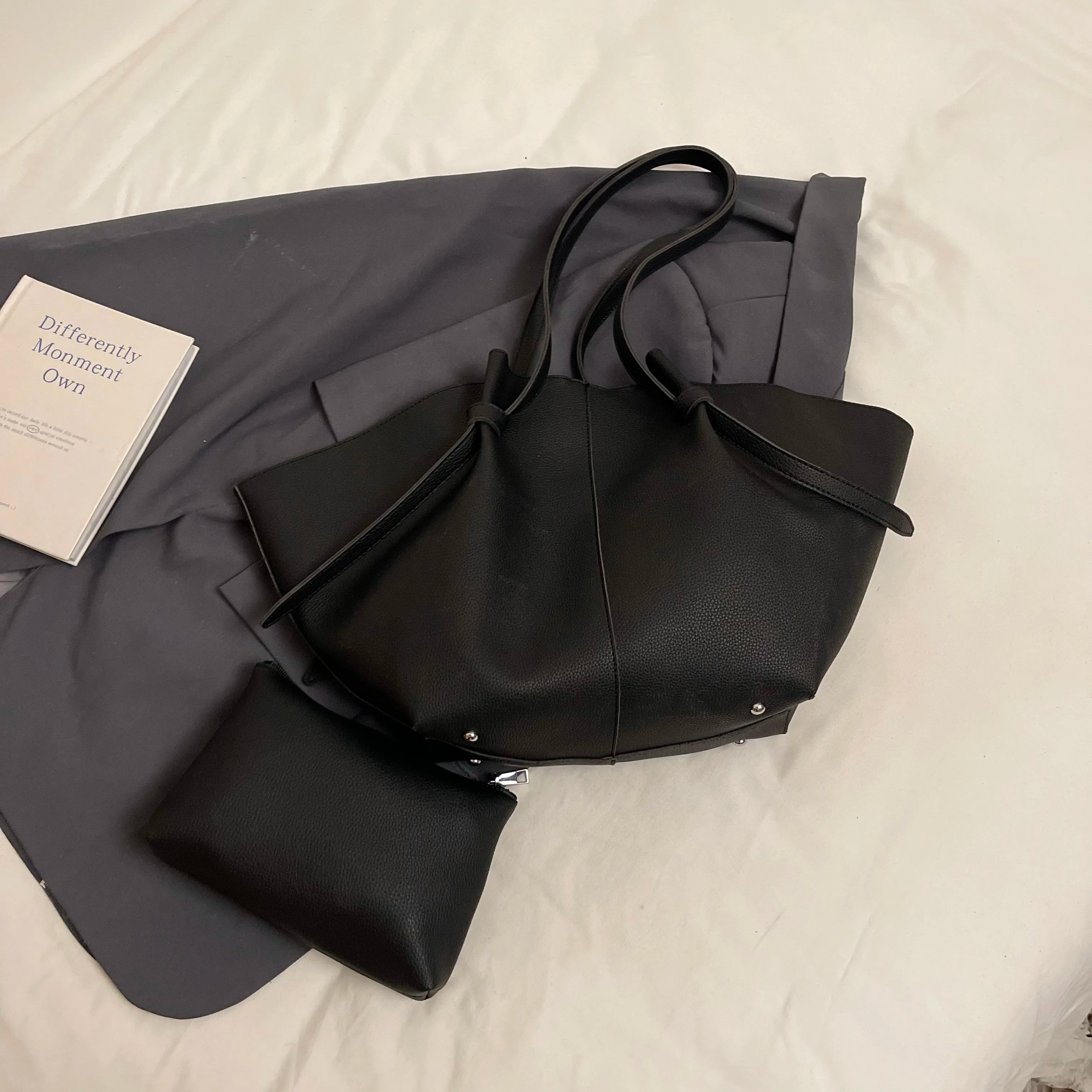 2025 Luxury Designer 2-in-1 Tote Set