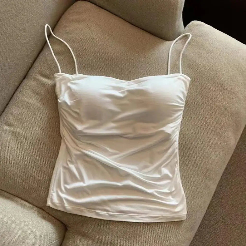 Women’s Built-in Bra Camisole Tank Top