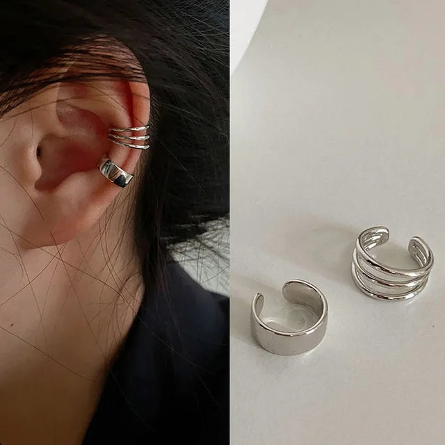 Delicate Tassel Clip-On Ear Cuff Earrings