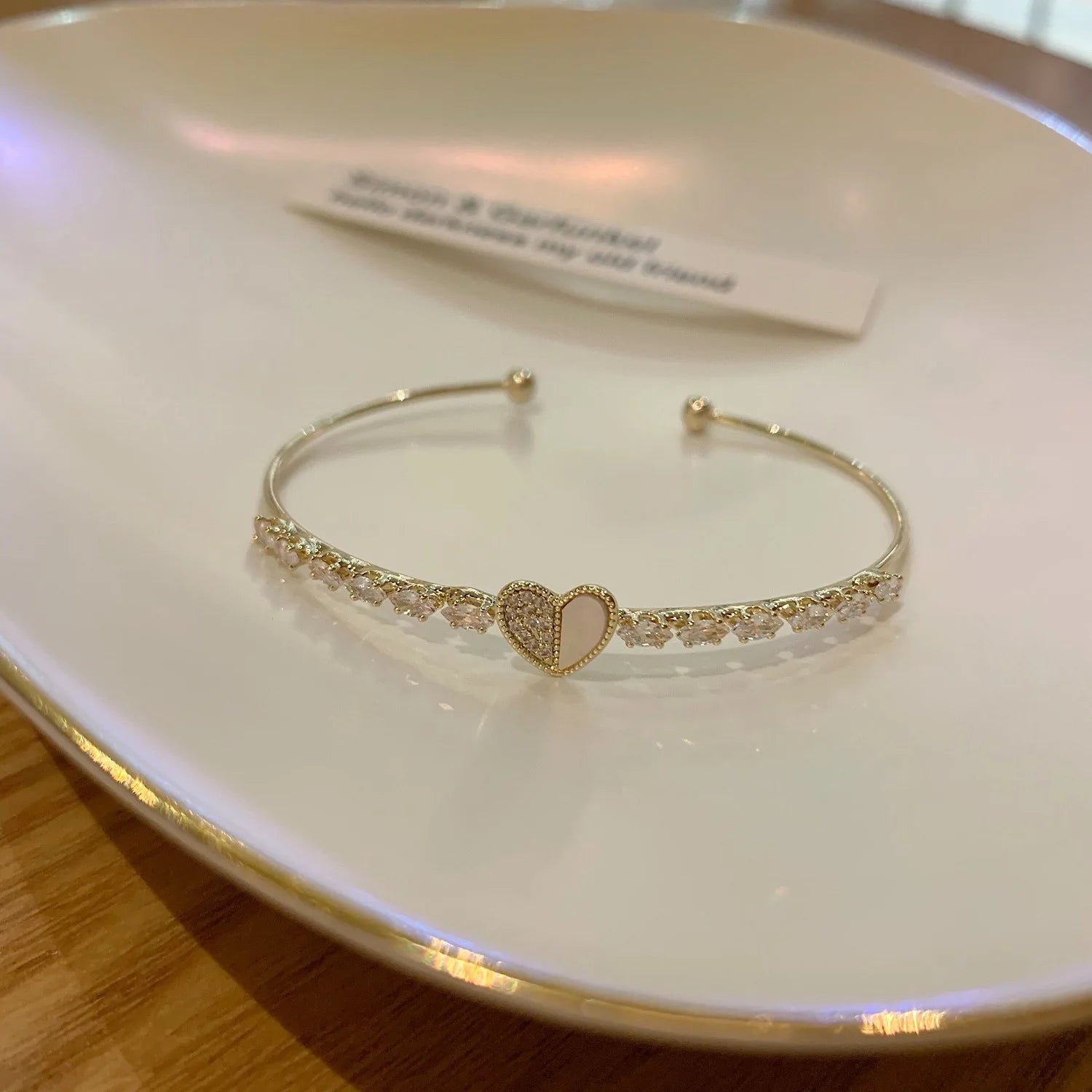 4pcs Vintage Daisy Flower & Pearl Bracelet Set