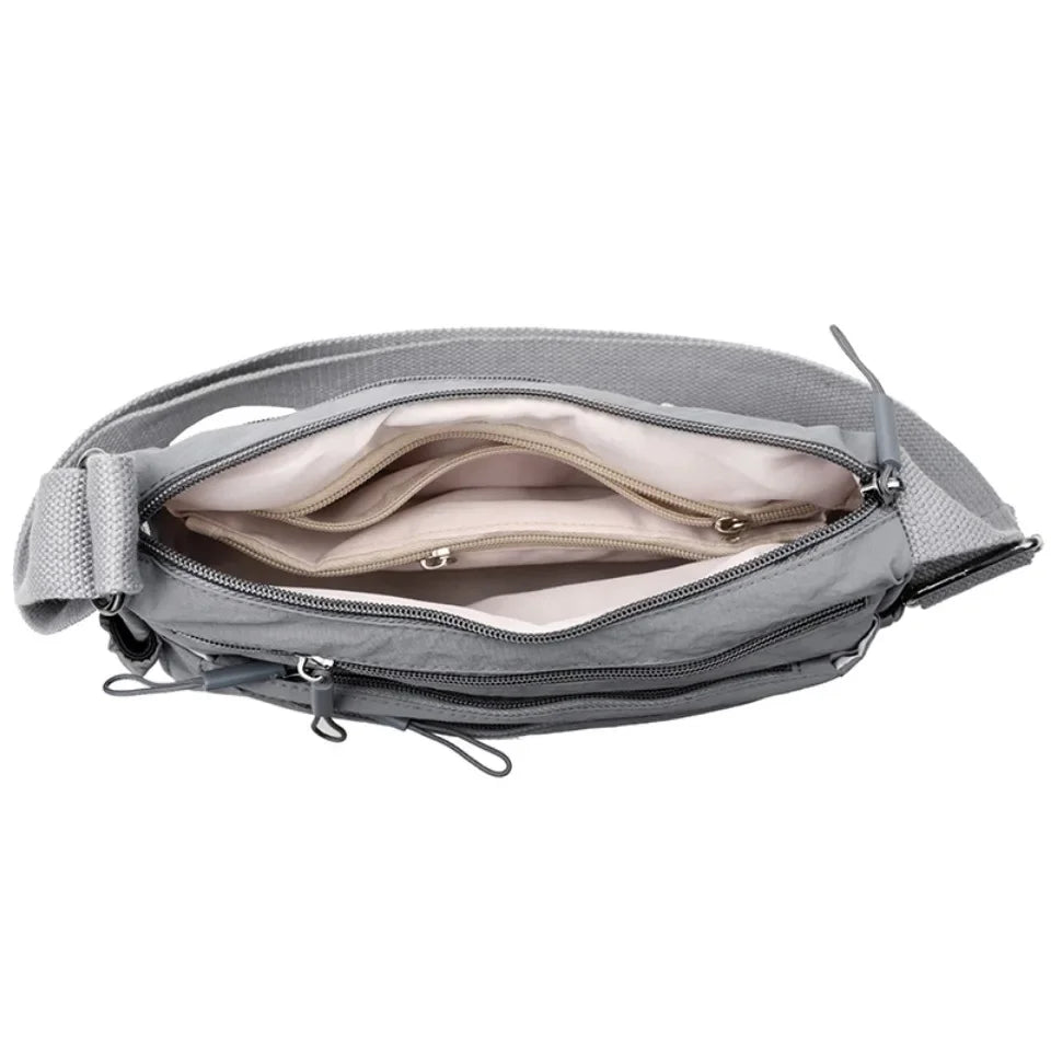 Multi-layer Lightweight One-shoulder Crossbody Bag