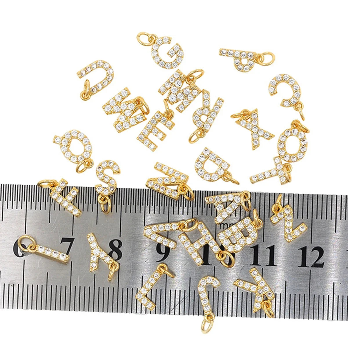 Stainless Steel Initial Letter Choker Necklace