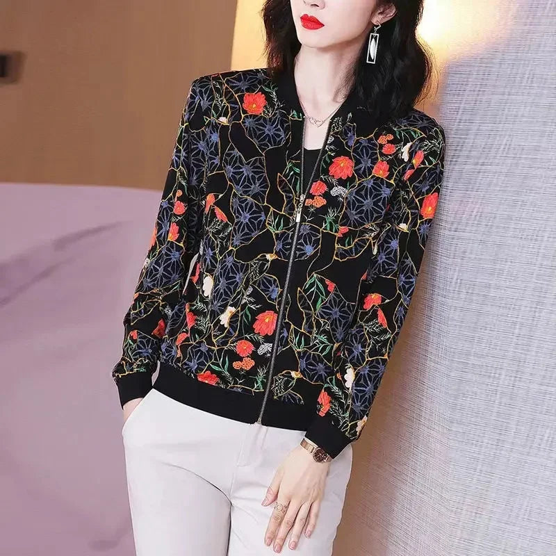 Women’s Knitted Sun Protection Baseball Jacket