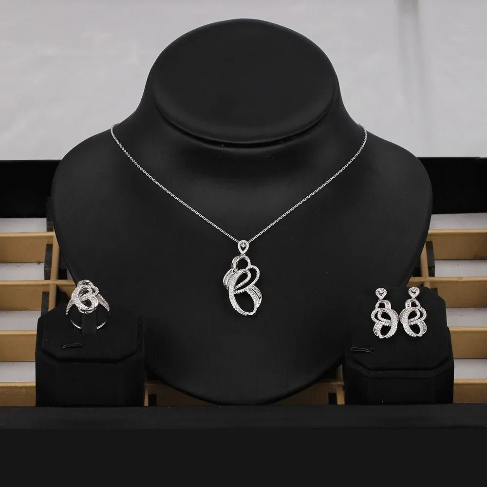 Luxury Saudi Arabia Bridal Jewelry Set