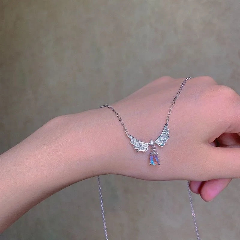 Double Love Pendant Multi-Layer Necklace