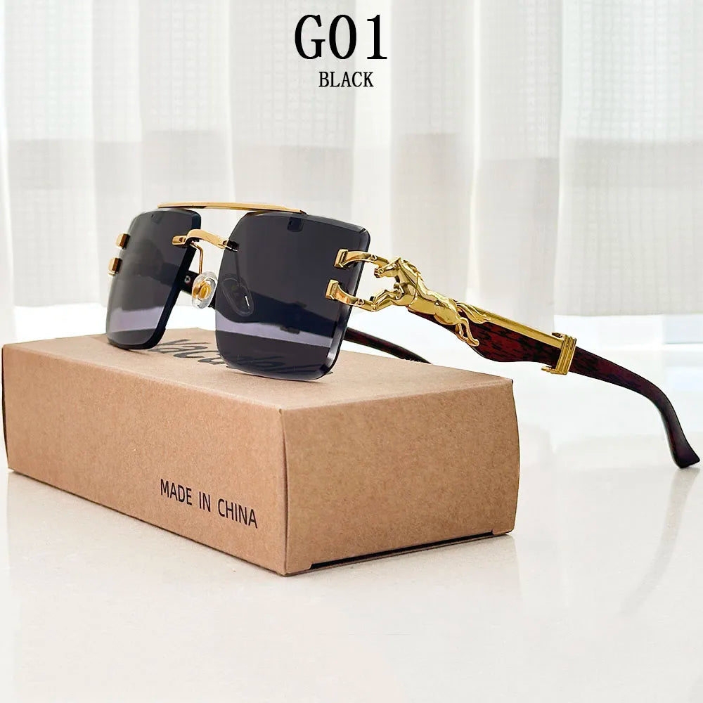 Vintage Square Sunglasses for Men & Women
