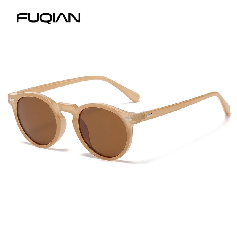 Retro Round Polarized Sunglasses for Men & Women