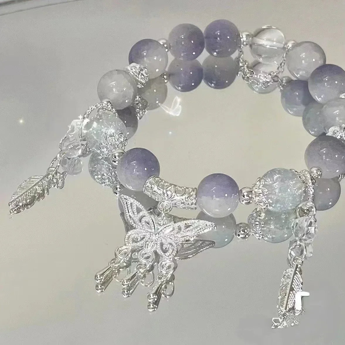 Personalized Bead Tassel Bracelet for Women