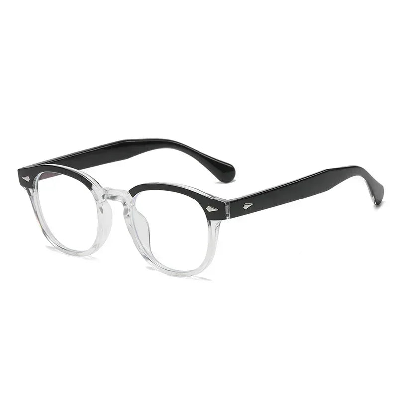 JNPCXI Retro Round Rivet Sunglasses UV400