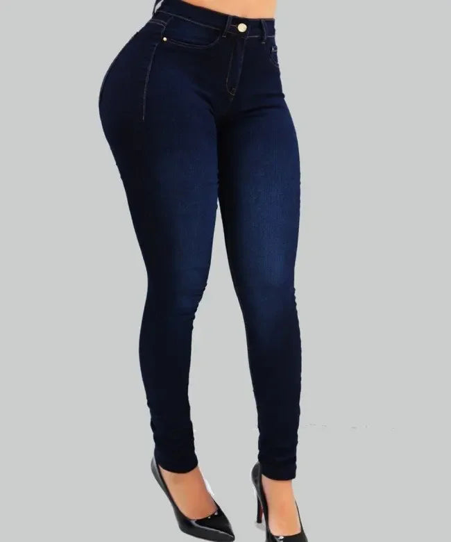 High Waist Shaping Denim Jeans