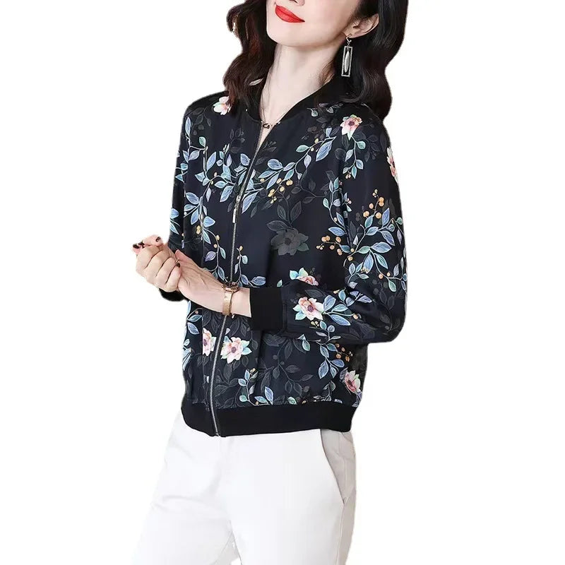 Women’s Knitted Sun Protection Baseball Jacket