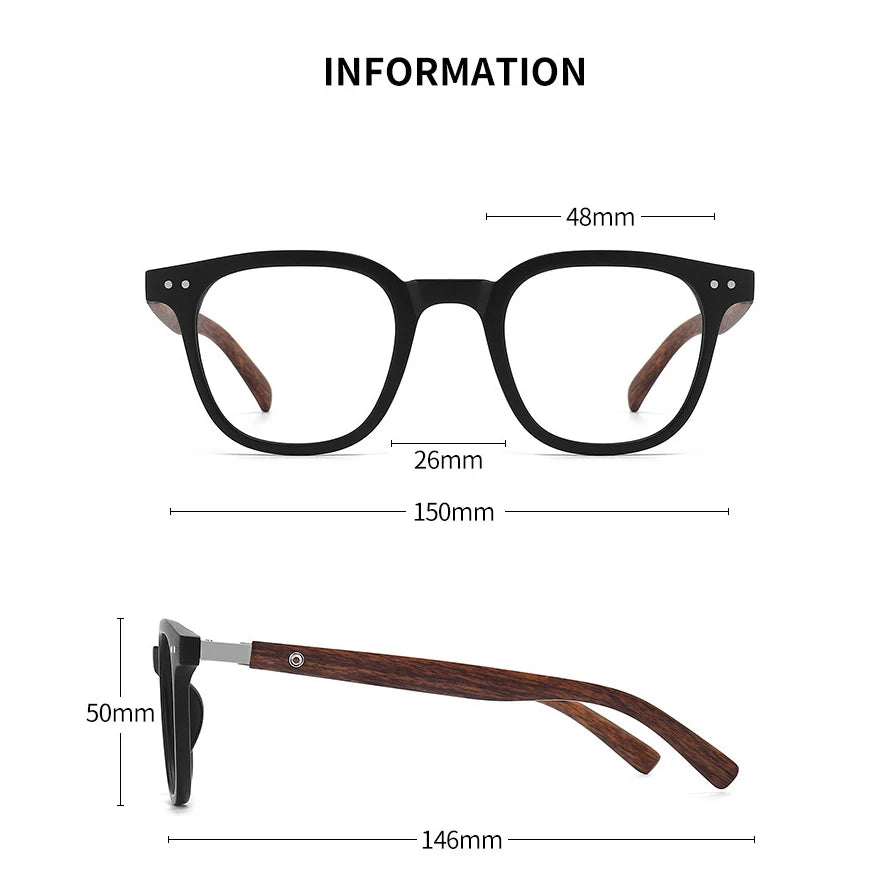 Trendy Anti Blue Light TR90 Glasses for Men & Women