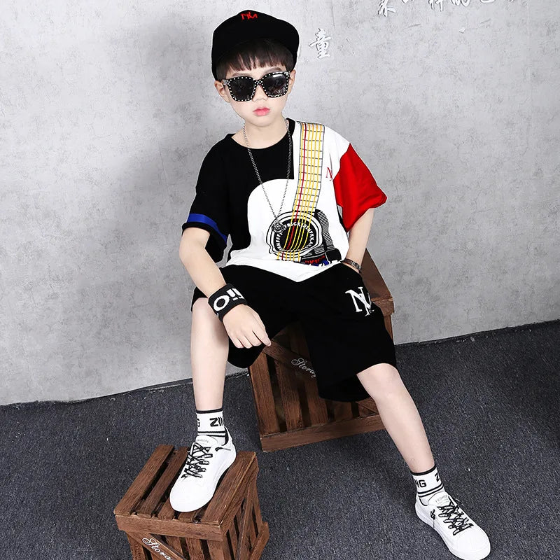 Teen Boys' Summer Sports Tracksuit