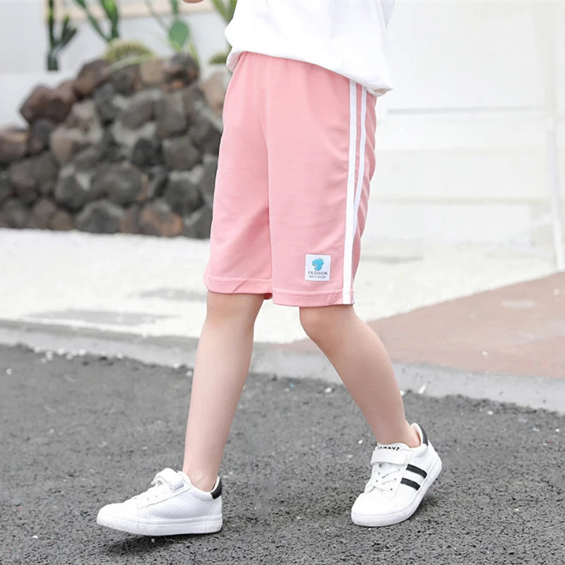Kids' Summer Elastic Sport Shorts