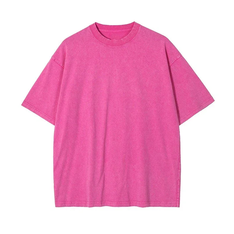 Vintage Washed Street Hip Hop T-Shirt