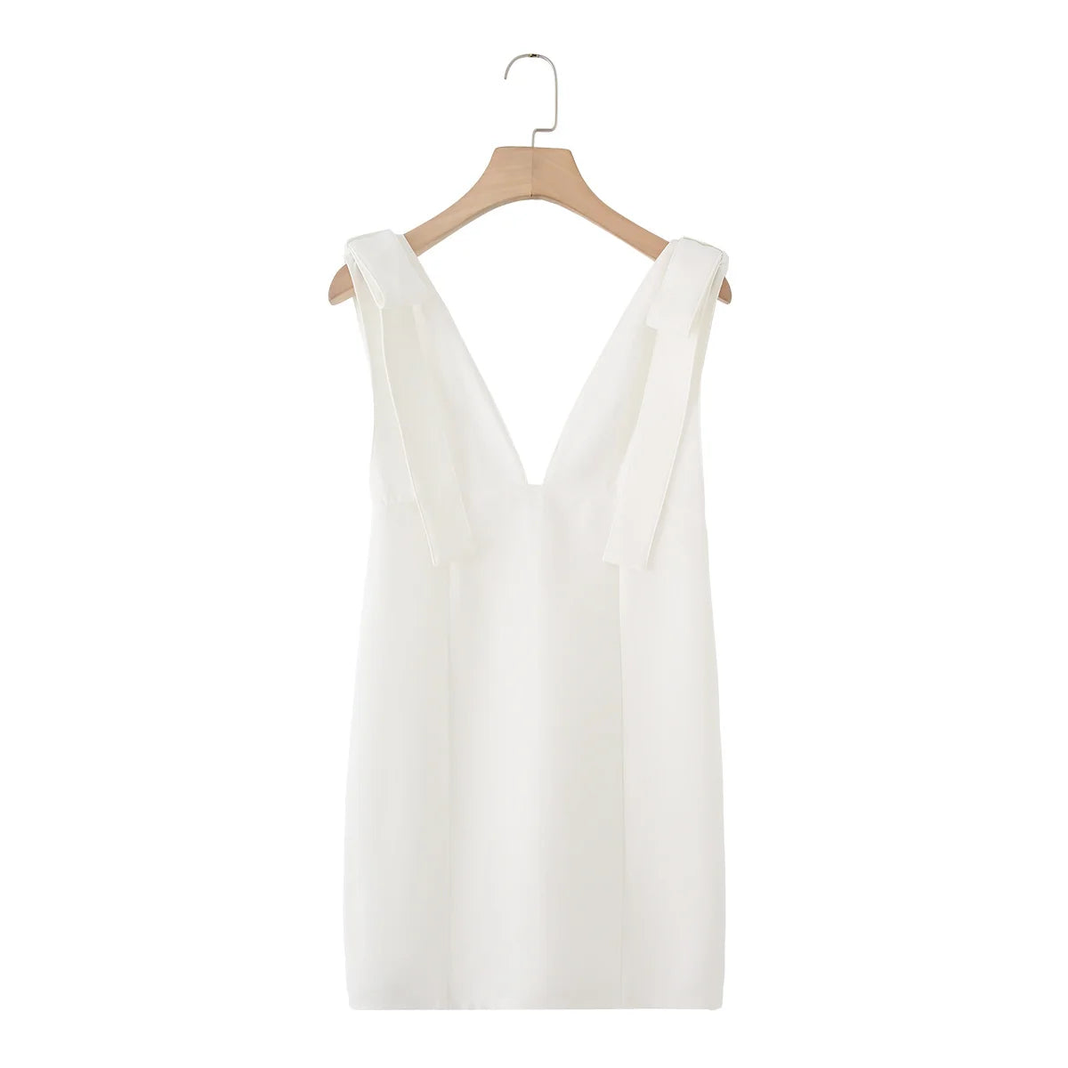 Women's Sexy Party Dresses Deep V Neck Bodycon Cocktail Dress Bow Detail Elegant Evening Gown Dinner Party Outfit