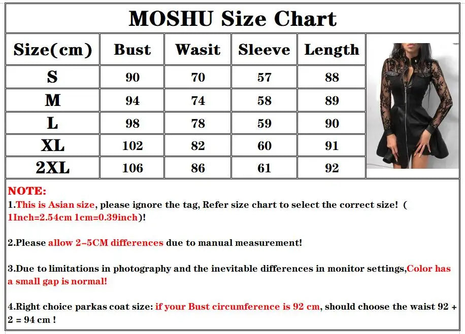 Faux Leather Dress Women Sexy Lace Mini Dress