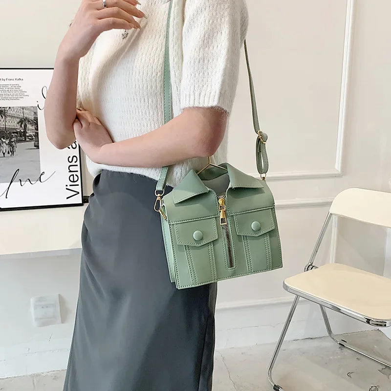 Casual 3D Jacket Style Crossbody Bag