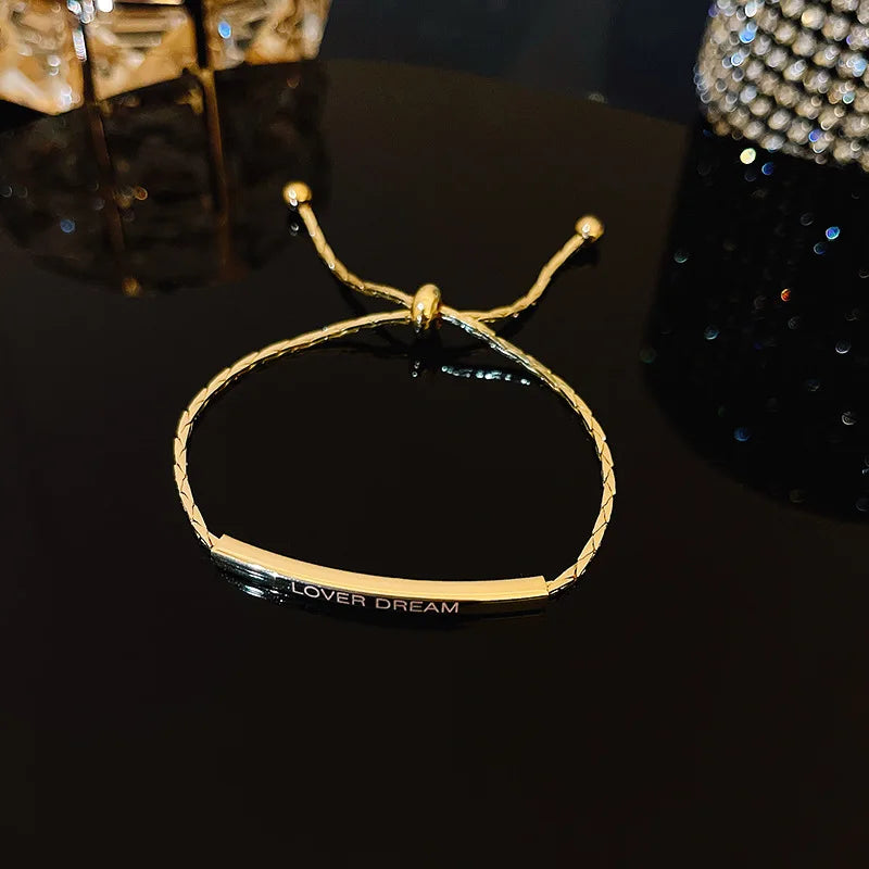 Luxury AAA Zircon Opal Clover Adjustable Bracelet